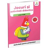 Activitati pentru prescolari. Jocuri si activitati didactice pentru grupa mare, editura Gama