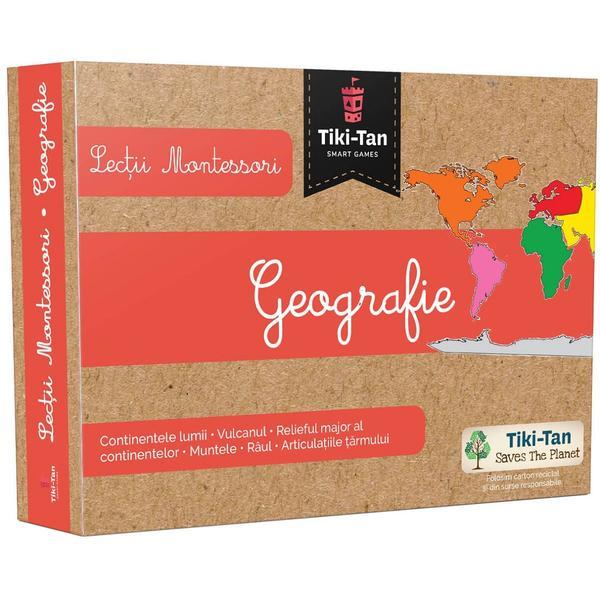 Geografie. lectii montessori, editura tiki-tan
