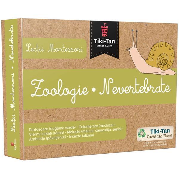 Zoologie. Nevertebrate. Lectii Montessori, editura Tiki-tan