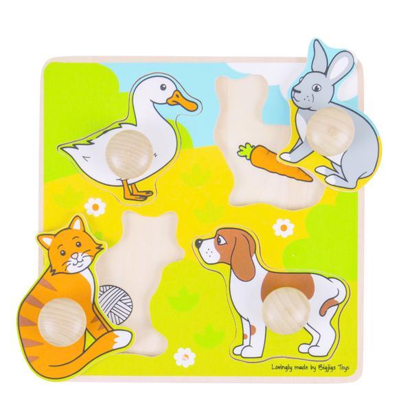 Primul meu puzzle - animale de companie