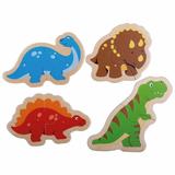 Puzzle din lemn - Dinozauri