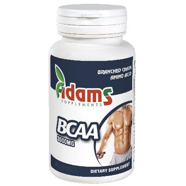BCAA 3000mg Adams Supplements, 90 tablete