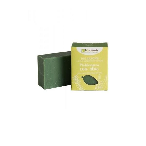 Sapun mediteranean cu aloe lasaponaria, 100g