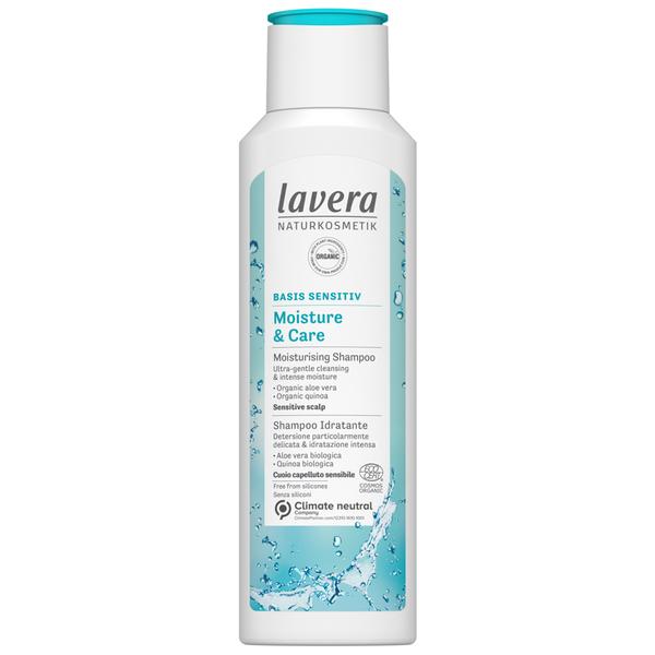 Sampon Hidratare si Ingrijire pentru Scalp Sensibil Basisi Sensitiv Lavera, 250 ml
