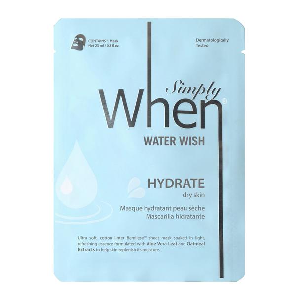 Masca Hidratanta pentru Ten Uscat Water Wish Simply When, 23 ml imagine