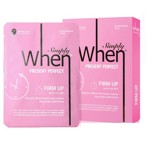 Set Masca pentru Fermitate pentru Ten Matur Present Perfect Simply When, 5 buc