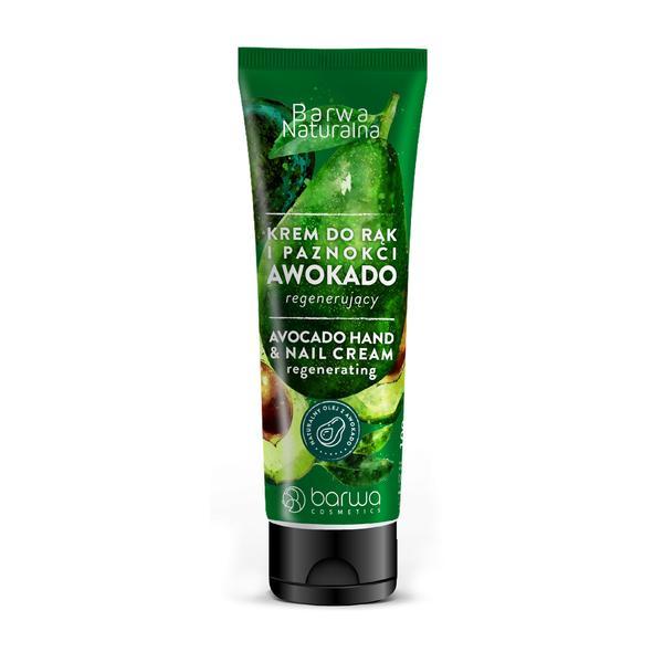 Crema regeneranta maini si unghii cu avocado si uree, 100 ml, Barwa Cosmetics