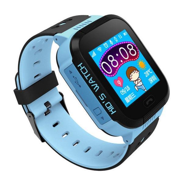 Ceas smartwatch pentru copii, albastru, Gonga