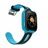 Ceas smartwatch pentru copii, cu camera foto si usb, albastru, Gonga
