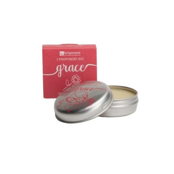 Parfum solid Grace, 15 ml, LaSaponaria imagine
