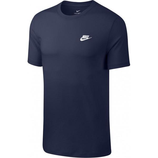 Tricou barbati Nike Club Tee AR4997-410, L, Albastru