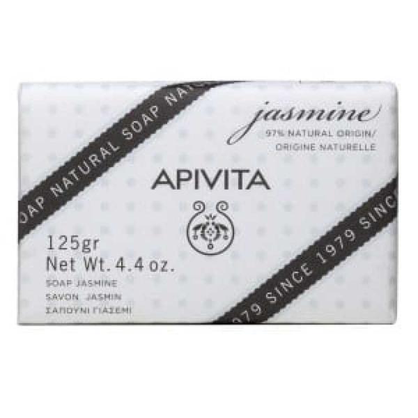 Apivita Sapun natural cu iasomie si lavanda, 125g