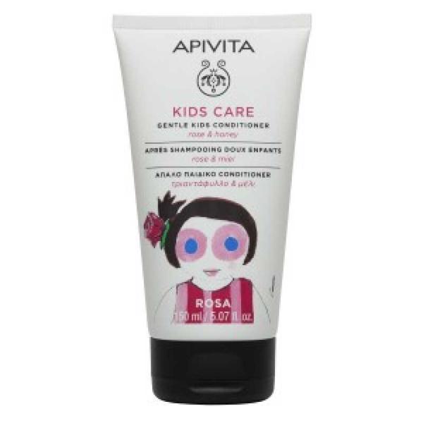 Balsam pentru copii cu miere si trandafiri, apivita, 150 ml