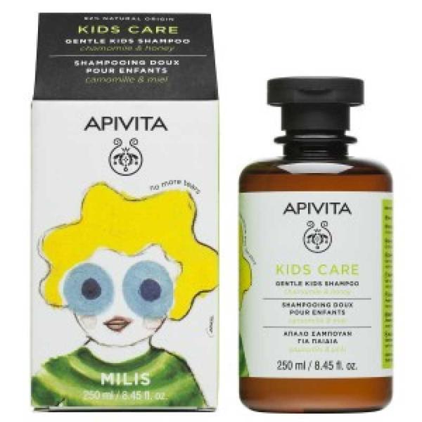 Sampon pentru copii cu musetel si miere, apivita, 250 ml