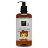 Hair & Body Wash cu miere pentru copii, Apivita, 500ml