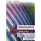 Matematica - Clasa 11 Sem.1 - Probleme si exercitii teste - Marius Burtea, Georgeta Burtea, editura Campion