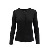 Cardigan, Univers Fashion tricotat fin, inchidere cu 9 nasturi, negru, S-M