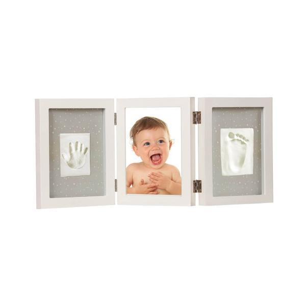Kit rama foto tripla cu 2 amprente mulaj si 3 fundaluri - adora