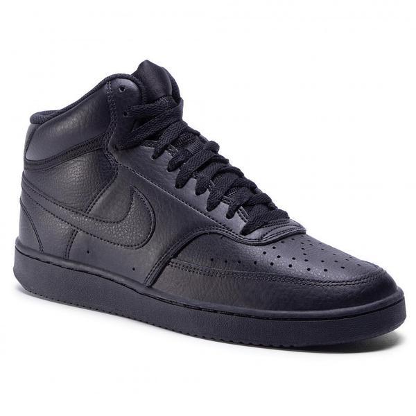 Pantofi sport barbati Nike Court Vision Mid CD5466-002, 40, Negru