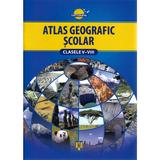 Atlas geografic scolar cls V-VIII necartonat, editura Cartographia