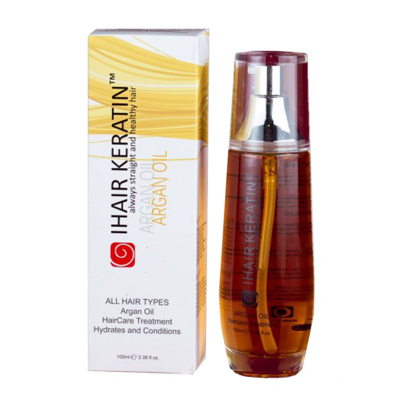 Tratament cu Ulei de Argan – iHair Keratin Argan Oil Hair Care Treatment 100 ml esteto.ro imagine pret reduceri