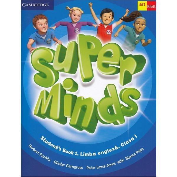 Super Minds. Limba engleza - Clasa 1 - Student's book 1 + 2CD - Herbert Puchta, editura Grupul Editorial Art