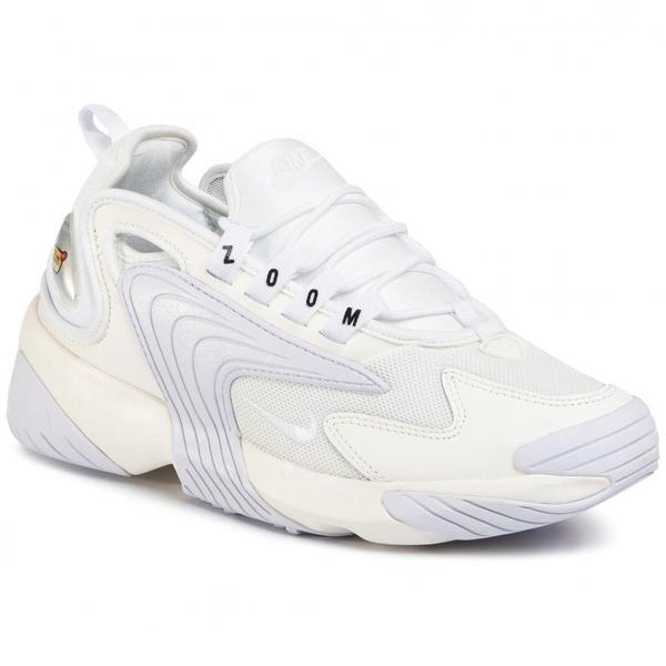 Pantofi sport femei nike zoom 2k ao0354-101, 38.5, alb