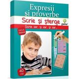 Scrie si sterge - Expresii si proverbe, editura Gama