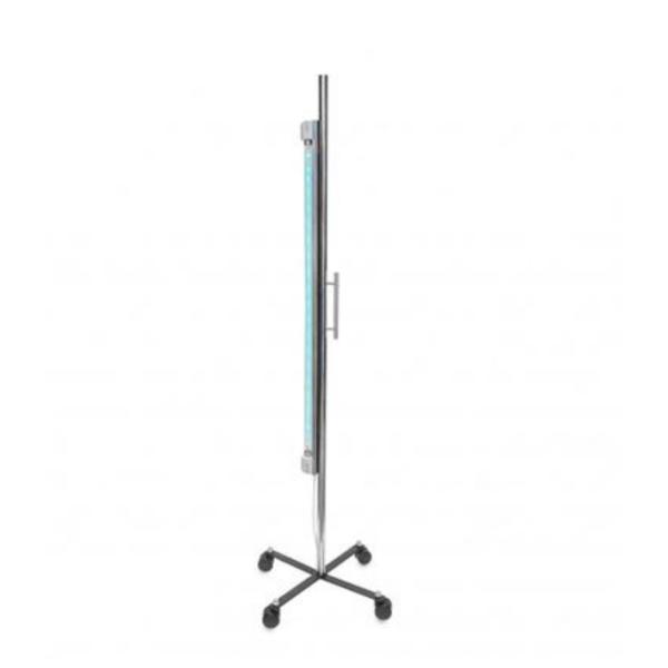 Lampa bactericida UV-C 1x36 watt si stativ mobil, pentru dezinfectie camere hotel si pensiuni - Maxdeco