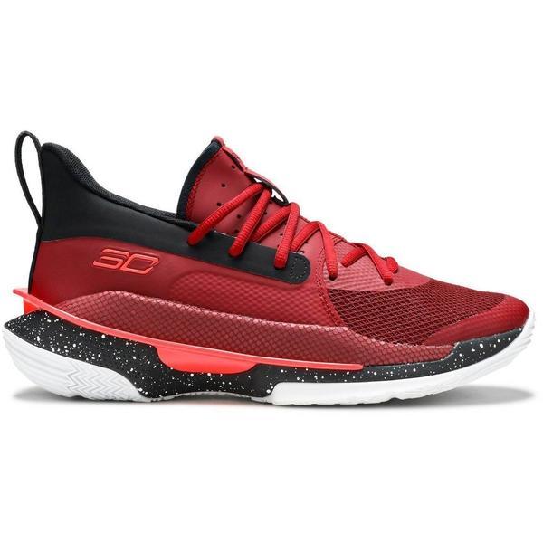 Pantofi sport barbati under armour curry 7 3021258-605, 45.5, rosu
