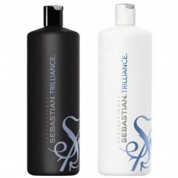 Pachet pentru Stralucire Sebastian Professional Foundation Trilliance - Sampon si Balsam