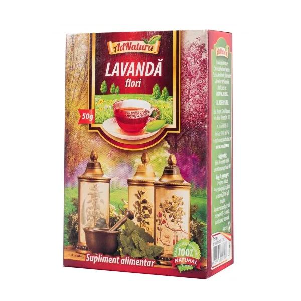 Ceai de Lavanda AdNatura, 50 g