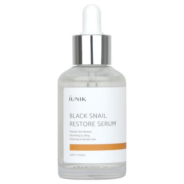 Ser cu extract de secretie de melc - iUNIK Black Snail Restore Serum 50ml