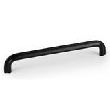 Maner pentru mobilier Asi, L:210 mm, negru mat - Viefe