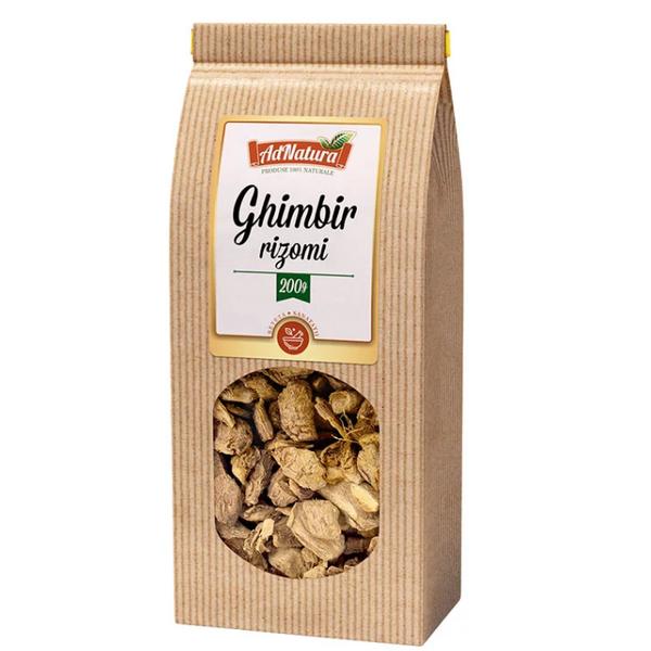Ghimbir Rizomi AdNatura, 200 g