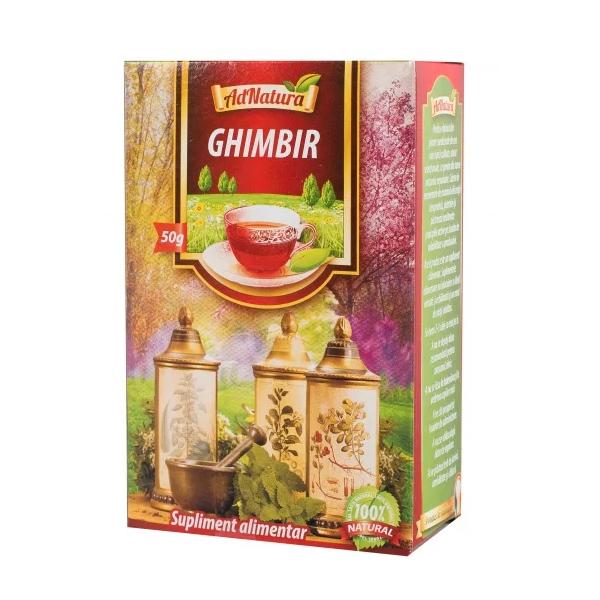 Ceai Ghimbir AdNatura, 50g