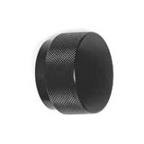Buton pentru mobilier Graf Big, negru periat, D 50 mm - Viefe