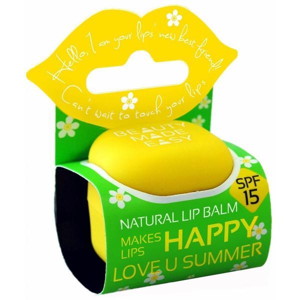 Balsam natural de buze cu monoi si cocos spf15 beauty made easy 7g