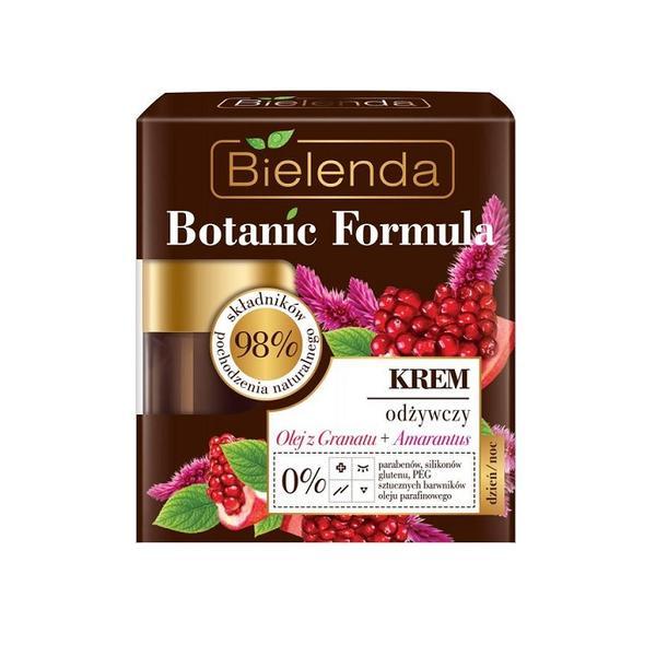 Crema hranitoare cu ulei de rodie si amarant de zi/noapte bielenda botanic formula 50ml