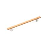 Maner din lemn pentru mobilier Ara W, stejar, L= 220 mm - Viefe