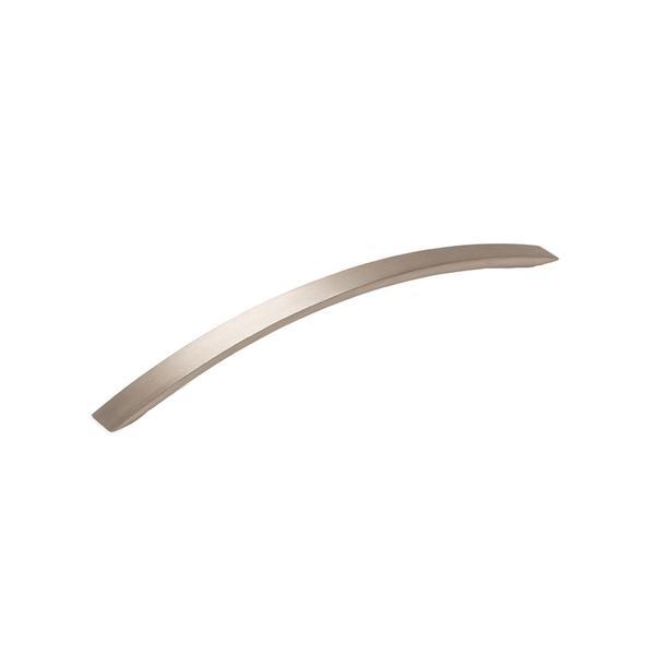 Maner Arko pentru mobilier, finisaj otel inoxidabil, L: 186 mm - Viefe