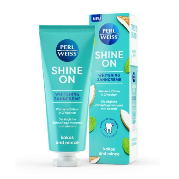 Pasta de dinti shine on cu cocos perl weiss 75ml