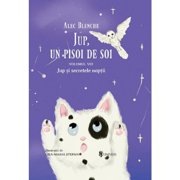Jup, un pisoi de soi Vol.8: Jup si secretele noptii - Alec Blenche, Lisa-Maria Stefan, editura Univers