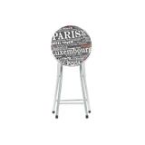 Taburet pliant Cosmo Paris negru - Unic Spot Ro