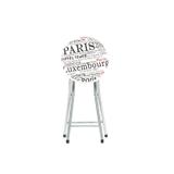 Taburet pliant Cosmo Paris alb - Unic Spot Ro