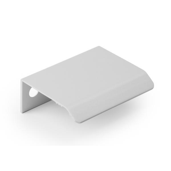 Maner pentru mobilier Cruve finisaj aluminiu mat L:45 mm - Viefe
