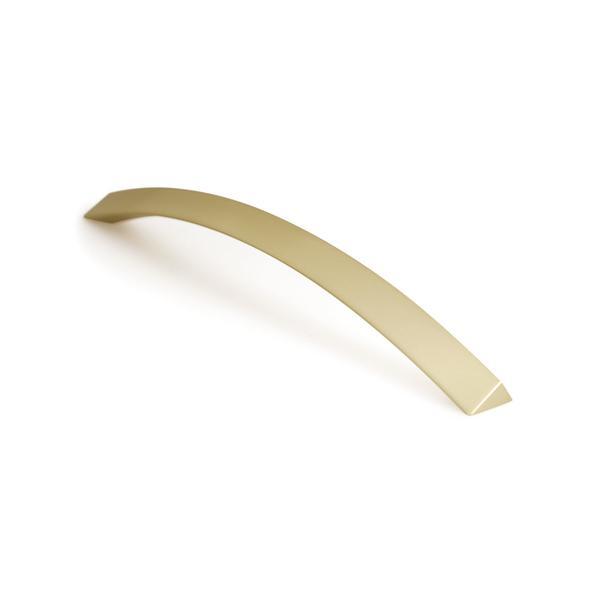 Maner pentru mobilier Smee, L:231 mm, finisaj alama periata - Viefe