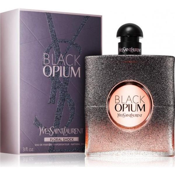 Apa de Parfum pentru Femei Yves Saint Laurent Opium Black Floral Shock, 90ml
