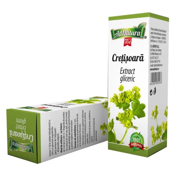 Extract Gliceric de Cretisoara AdNatura, 50 ml