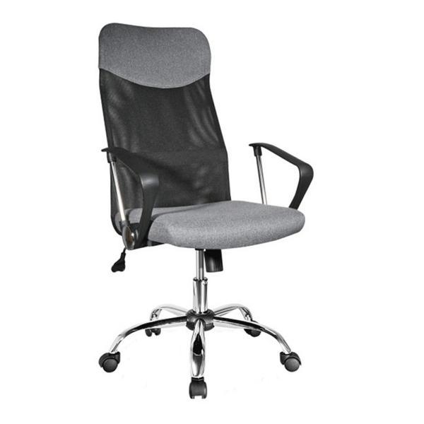Scaun directorial sl q025, stofa, gri
